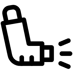 Inhaler Spray Icon from Ultimate Regular Set