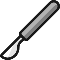 Medical Instrument Scalpel Icon from Ultimate Colors Set
