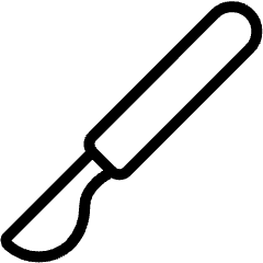 Medical Instrument Scalpel Icon from Ultimate Light Set