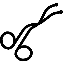 Medical Instrument Tweezers Icon from Ultimate Light Set