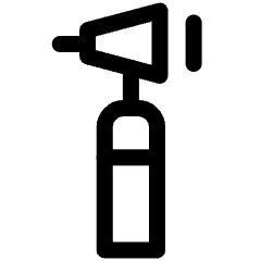 Otoscope Icon from Ultimate Regular Set
