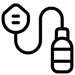 Oxygen Tank 1 Icon from Ultimate Light Set