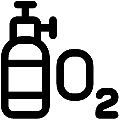 Oxygen Tank O2 1 Icon from Ultimate Regular Set