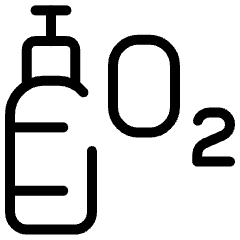 Oxygen Tank O2 2 Icon from Ultimate Light Set