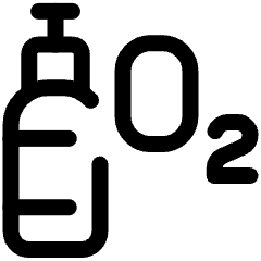 Oxygen Tank O2 2 Icon from Ultimate Regular Set