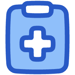 Checkup Medical Report Clipboard Icon from Plump Duo Set
