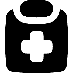 Checkup Medical Report Clipboard Icon from Flex Solid Set