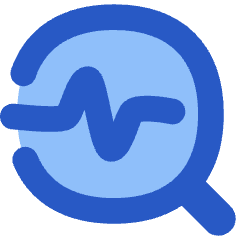 Health Check Stats Troubleshoot Icon from Flex Flat Set