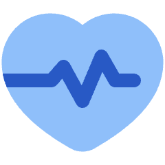 Heart Rate Icon from Plump Flat Set