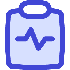 Heart Rate Clipboard Icon from Flex Duo Set