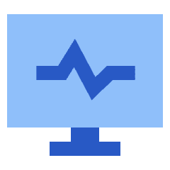 Heart Rate Monitor Icon from Sharp Flat Set