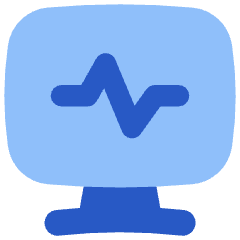 Heart Rate Monitor Icon from Flex Flat Set