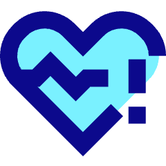 Heart Rate Pulse Alert Icon from Sharp Pop Set