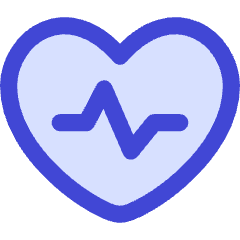 Heart Rate Pulse Graph Icon from Flex Duo Set