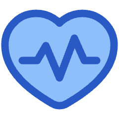 Heart Rate Pulse Graph Icon from Plump Duo Set