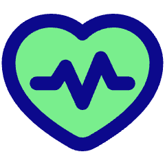 Heart Rate Pulse Graph Icon from Plump Pop Set
