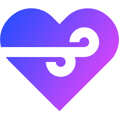 Heart Rate Relax Icon from Sharp Gradient Set