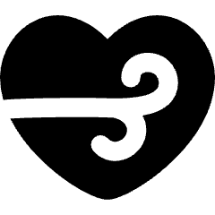 Heart Rate Relax Icon from Flex Solid Set