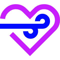 Heart Rate Relax Icon from Sharp Neon Set