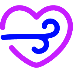 Heart Rate Relax Icon from Flex Neon Set