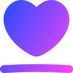 Heart Rate Resting Icon from Flex Gradient Set