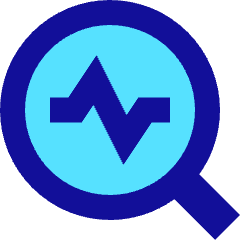 Heart Rate Search Icon from Sharp Pop Set