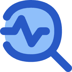 Heart Rate Search Icon from Flex Flat Set