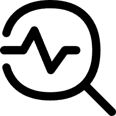 Heart Rate Search Icon from Flex Line Set