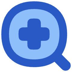 Medical Search Diagnosis Icon from Flex Flat Set