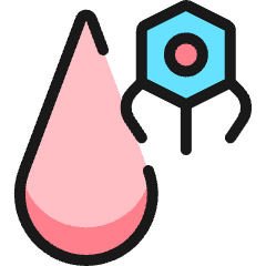 Medical Nanobot Blood Icon from Ultimate Colors Set