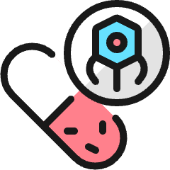 Medical Nanobot Pill Icon from Ultimate Colors Set