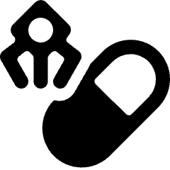 Medical Nanobot Pill Icon from Ultimate Bold Set