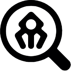 Medical Nanobot Search Icon from Ultimate Bold Set