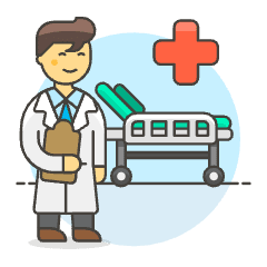 Doctor Check Up 3 Illustration from UX Colors Set