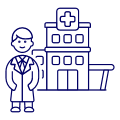 Doctor Hospital 1 Illustration from UX Line Set