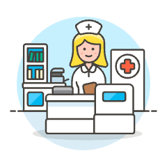 Nurse 1 Illustration from UX Colors Set
