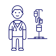 Nurse Care 1 Illustration from UX Line Set
