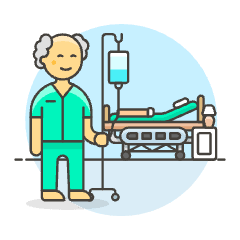 Patient 3 Illustration from UX Colors Set