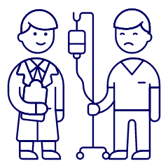 Patient Doctor 1 Illustration from UX Line Set