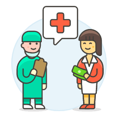 Surgeon Fee 3 Illustration from UX Colors Set
