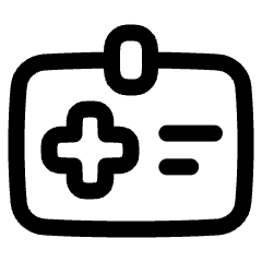 Health Medical Information Icon from Plump Line Set