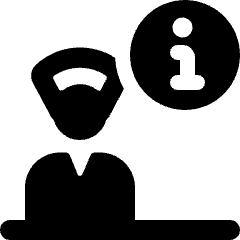 Medical Personel Info Icon from Ultimate Bold Set