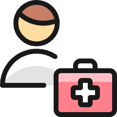 Medical Personnel Icon from Ultimate Colors Set