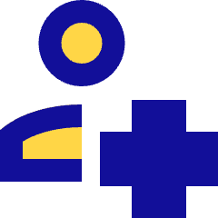 Nurse Assistant Emergency Icon from Sharp Pop Set
