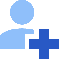 Nurse Assistant Emergency Icon from Sharp Flat Set