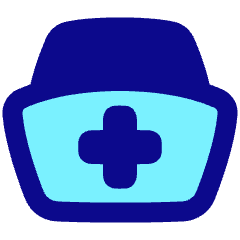 Nurse Hat Icon from Plump Pop Set
