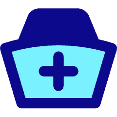 Nurse Hat Icon from Core Pop Set