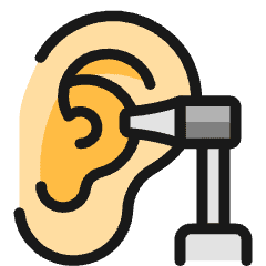 Medical Specialty Ear Icon from Ultimate Colors Set