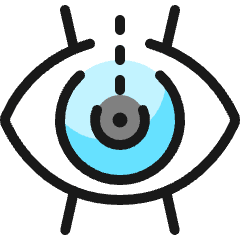 Medical Specialty Eye Icon from Ultimate Colors Set