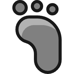 Medical Specialty Feet Icon from Ultimate Colors Set